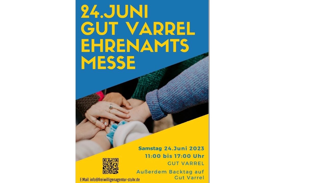 Mehr über den Artikel erfahren Ehrenamtsmesse auf Gut Varrel